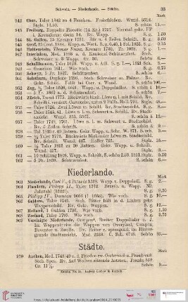 Städte (Nr. 970 - 1213)