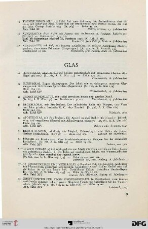 Glas (Nr. 28-39)