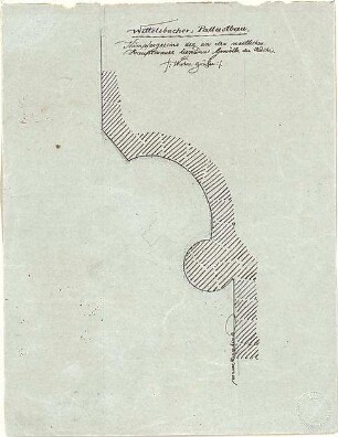 Gärtner, Friedrich von; München; Wittelsbacherpalast - Gesims (Detail)