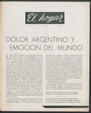 Dolor argentino y emoción del mundo