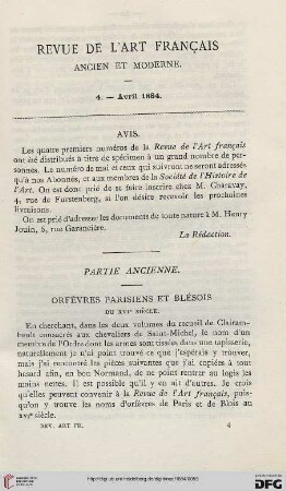Nr. 4 (Avril 1884)
