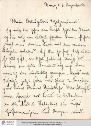 Brief vom 06.12.1906