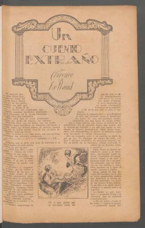 Un cuento extraño : Illustró Broadben