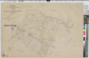 Burgsteinfurt (Steinfurt), Umlegung Sellen, Bl. 3 Urkarte I Sellen Flur 3