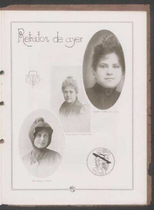 Retratos de ayer - [Ilustración]