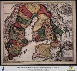 Regni Sueciae ... tabula generalis.