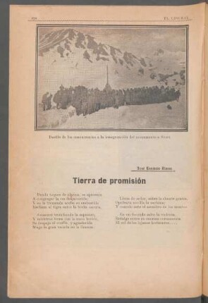 Desfile de los concurrentes a la inauguración del monumento a Scott - [Fotografía]
