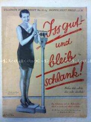 Zeitschriftenheft zur gesunden Ernährung für Frauen