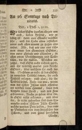 335-344, Am 26. Sonntage nach Trinitatis