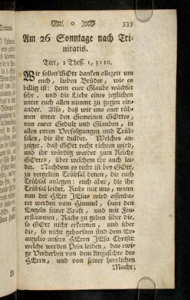 335-344, Am 26. Sonntage nach Trinitatis