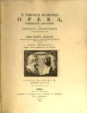 P. Virgilii Maronis Opera. 2,2, Aeneidos, Lib. III. - VI.