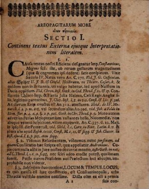 Disp. iur. de iudicio Imperatoris extraordinario