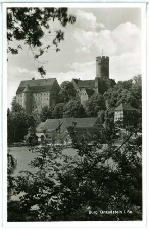 Kohren. Burg Gnandstein