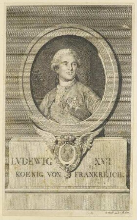 Bildnis des Lvdewig XVI., Koenig von Frankreich
