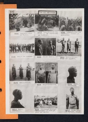 Albumblatt 31 mit Angebotsserie "Deutsch-Ost-Afrika"