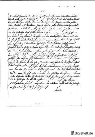 1: Brief von Luise von Göchhausen an Johann Wilhelm Ludwig Gleim