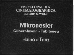 Mikronesier (Gilbert-Inseln, Tabiteuea) - »bino«-Tanz