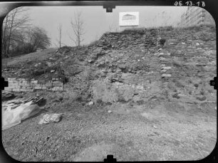 Plauen. Reste der Stadtmauer