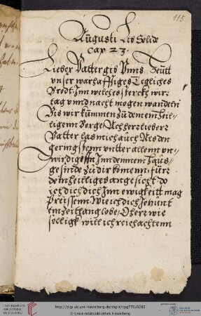 Teil XXIX: Gebete