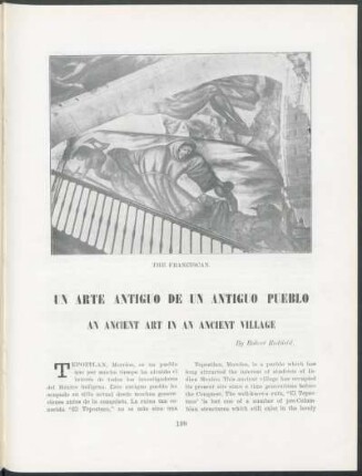 Un arte antiguo de un antiguo pueblo