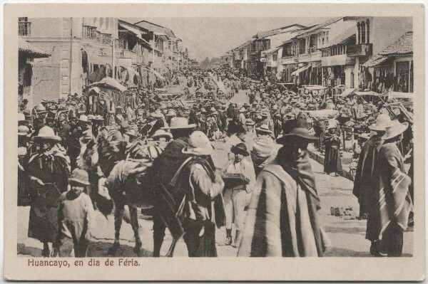 Huancayo en dia de Féria