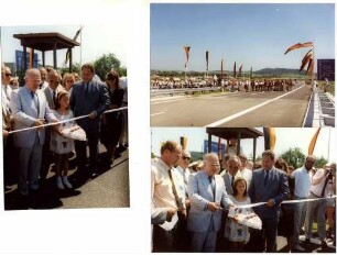 Verkehrsfreigabe des Streckenabschnitts am 29.06.1990