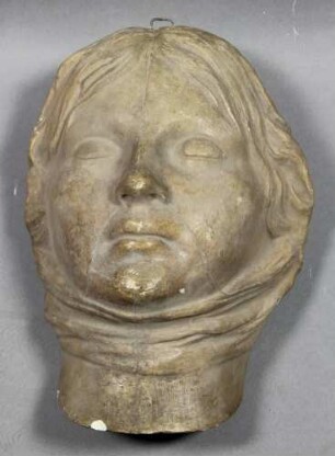Lebendmaske der Königin Louise von Preußen als junge Frau