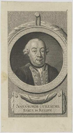 Bildnis des Jean George Guillaume Baron de Keller