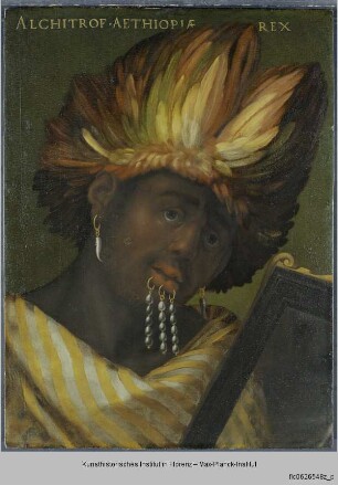 Bildnis des Alchitrof, König von Äthopien