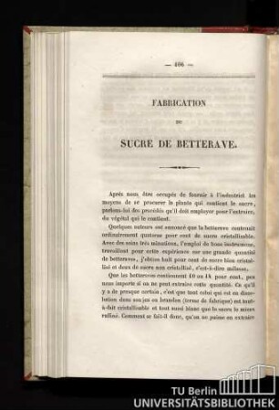 Fabrication du sucre de betterave