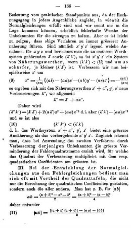 Praktische Hülfsmittel zur numerischen Rechnung