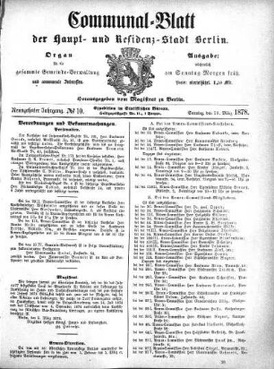 1878,10: No. 10, 10. März 1878