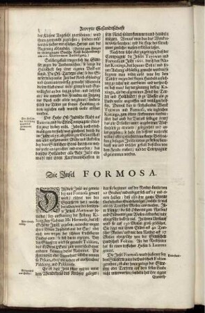 Die Insel Formosa