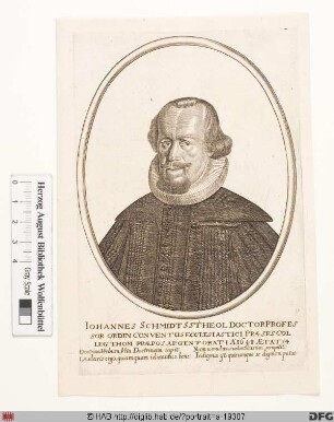 Bildnis Johann Schmidt