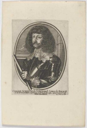 Bildnis des Carolvs Albertvs de Longueual de Buquoy