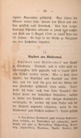 11. Adalbert von Walderdorf.