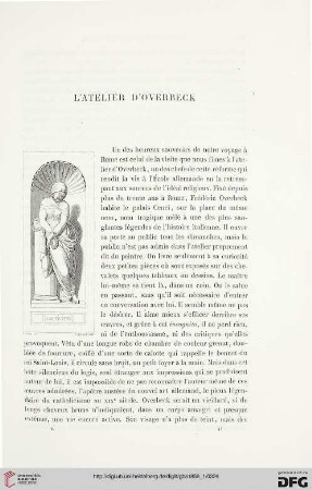 1: L' atelier d'Overbeck