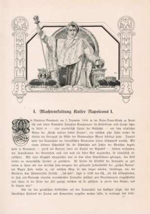 I. Machtentfaltung Kaiser Napoleons I.
