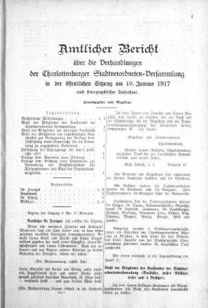 10. Januar 1917