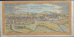 Fvldensis Civitatis, & celeberrimæ abbatiæ eiusdem imago