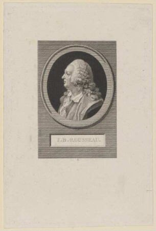 Bildnis des J. B. Rousseau