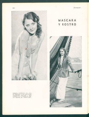 Máscara y rostro - Bárbara Stangwick