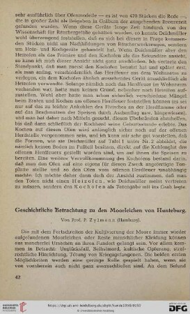 Neue Folge 1: Geschichtliche Betrachtung zu den Moorleichen von Hunteburg