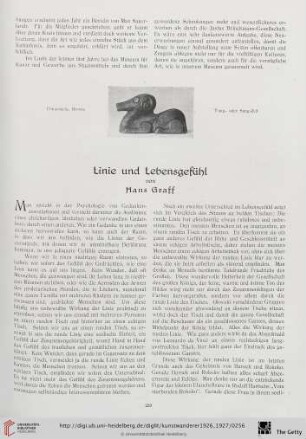 8/9: Linie und Lebensgefühl