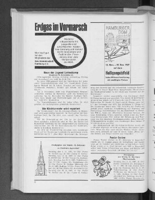 Die Kirchturmuhr wird repariert