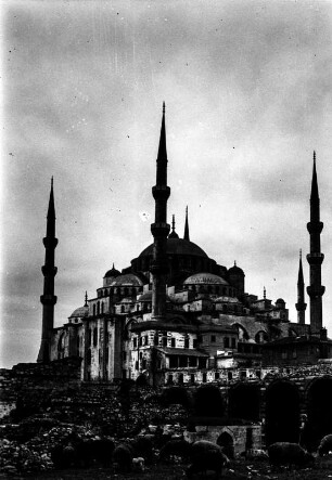 Die Blaue Moschee (Deutsche Indien-Expedition 1926/1929 - Rückreise: Irak-Syrien-Libanon-Türkei)