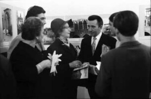 Freiburg: Kaufhaus; Eröffnung der Fotoausstellung