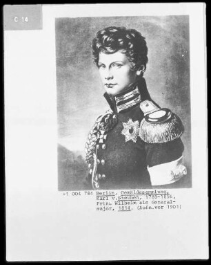 Prinz Wilhelm als Generalmajor