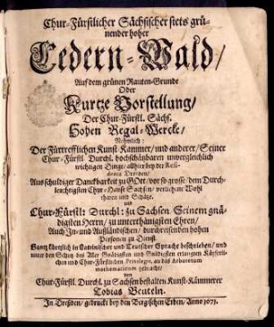 S. 3, rechts Titelblatt