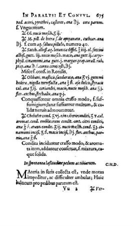 In spontanea laßitudine pedum ac tibiarum.